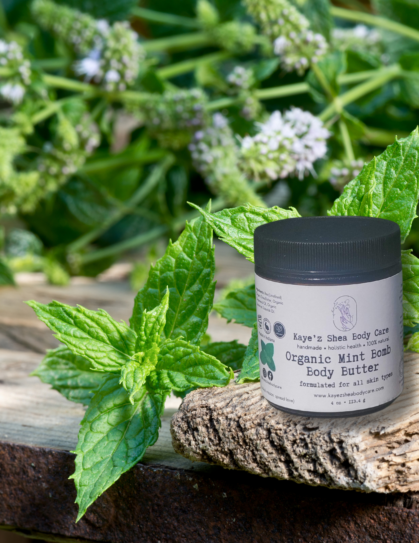 Organic Mint Bomb Body Butter